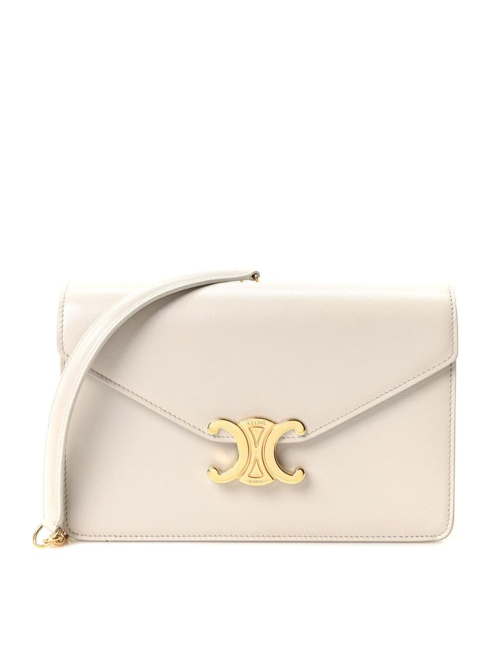 Celine Shiny Calfskin Triomphe Margo #381611C15B